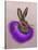 Mardi Gras Hare-Fab Funky-Stretched Canvas