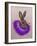 Mardi Gras Hare-Fab Funky-Framed Art Print