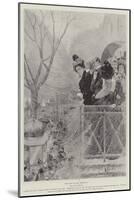 Mardi Gras in Paris, 14 February-null-Mounted Giclee Print