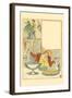 Mardi Gras Ladled Steaming Chicken Soup into the Bowl for September 2nd-Walter Crane-Framed Art Print