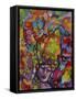 Mardi Gras Lady 6152-Howie Green-Framed Stretched Canvas