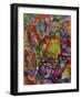 Mardi Gras Lady 6152-Howie Green-Framed Giclee Print