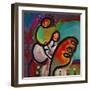 Mardi Gras Lady B-Howie Green-Framed Giclee Print