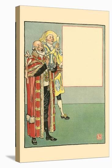 Mardi Gras, Lord Mayor's Day and April Fool Intoxicated Sang and Joked-Walter Crane-Stretched Canvas