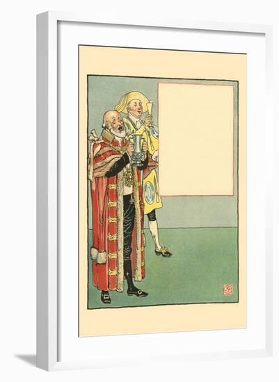 Mardi Gras, Lord Mayor's Day and April Fool Intoxicated Sang and Joked-Walter Crane-Framed Art Print