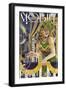 Mardi Gras - Mobile, Alabama-Lantern Press-Framed Art Print