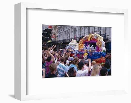 Mardi Gras, New Orleans, Louisiana, USA-Charles Bowman-Framed Photographic Print