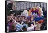 Mardi Gras, New Orleans, Louisiana, USA-Charles Bowman-Framed Stretched Canvas