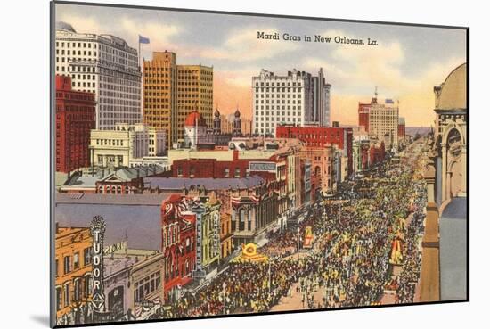 Mardi Gras, New Orleans, Louisiana-null-Mounted Art Print