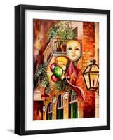 Mardi Gras Night-Diane Millsap-Framed Art Print