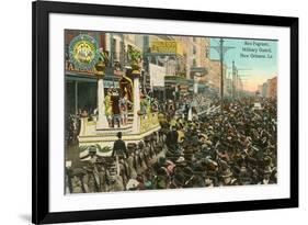 Mardi Gras Parade, New Orleans, Louisiana-null-Framed Premium Giclee Print