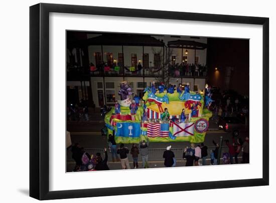 Mardi Gras Political Float, Mobile, Alabama-Carol Highsmith-Framed Art Print