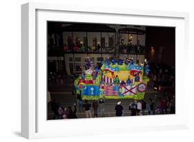 Mardi Gras Political Float, Mobile, Alabama-Carol Highsmith-Framed Art Print