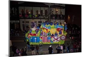 Mardi Gras Political Float, Mobile, Alabama-Carol Highsmith-Mounted Art Print
