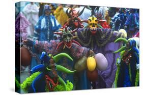 Mardi Gras, Ponce, Puerto Rico, U.S. Territory, Caribbean-null-Stretched Canvas