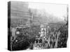 Mardi Gras Procession on Canal St., New Orleans-null-Stretched Canvas