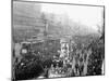 Mardi Gras Procession on Canal St., New Orleans-null-Mounted Photo
