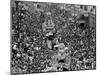 Mardi Gras Revelers Gather at St. Charles Street-null-Mounted Premium Photographic Print