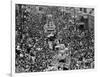 Mardi Gras Revelers Gather at St. Charles Street-null-Framed Photographic Print