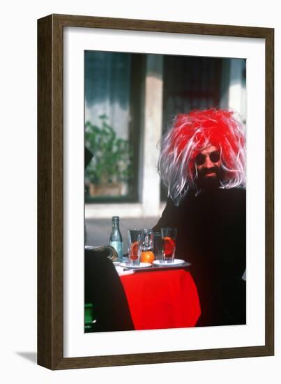 Mardi Gras, Venice, Venetia, Italy-null-Framed Photographic Print