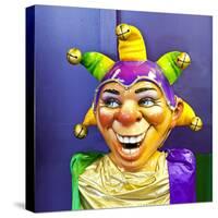 Mardi Gras World Joker, New Orleans, Louisiana, USA-Joe Restuccia III-Stretched Canvas