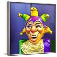 Mardi Gras World Joker, New Orleans, Louisiana, USA-Joe Restuccia III-Framed Photographic Print