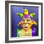 Mardi Gras World Joker, New Orleans, Louisiana, USA-Joe Restuccia III-Framed Photographic Print