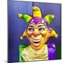 Mardi Gras World Joker, New Orleans, Louisiana, USA-Joe Restuccia III-Mounted Photographic Print