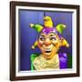 Mardi Gras World Joker, New Orleans, Louisiana, USA-Joe Restuccia III-Framed Photographic Print