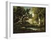 Mare à l'orée d'une forêt-Narcisse Diaz de la Pena-Framed Giclee Print