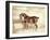 Mare and Foal-Théodore Géricault-Framed Giclee Print