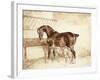 Mare and Foal-Théodore Géricault-Framed Giclee Print