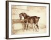 Mare and Foal-Théodore Géricault-Framed Giclee Print