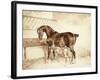 Mare and Foal-Théodore Géricault-Framed Giclee Print