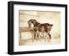 Mare and Foal-Théodore Géricault-Framed Giclee Print