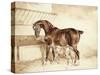 Mare and Foal-Théodore Géricault-Stretched Canvas