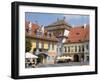 Mare Square, Sibiu, Transylvania, Romania, Europe-Marco Cristofori-Framed Photographic Print