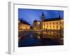 Mare Square, Sibiu, Transylvania, Romania, Europe-Marco Cristofori-Framed Photographic Print