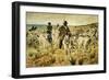 Maremma Herds, 1893-Giovanni Fattori-Framed Giclee Print