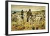 Maremma Herds, 1893-Giovanni Fattori-Framed Giclee Print