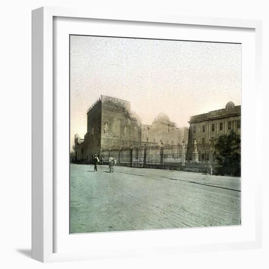 Marengo (Italy), the Battlefield, " Bonaparte's House", Circa 1890-Leon, Levy et Fils-Framed Photographic Print