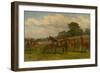 Mares and Foals, 1892-W.H. Hopkins-Framed Giclee Print