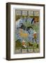 Mares and Foals, Persia, 10th Century-null-Framed Giclee Print