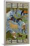 Mares and Foals, Persia, 10th Century-null-Mounted Giclee Print