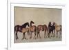 Mares and Foals Without a Background, circa 1762-George Stubbs-Framed Giclee Print