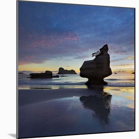 Mares Leg Cove, Coromadel Peninsula, Waikato, North Island, New Zealand-Rainer Mirau-Mounted Photographic Print