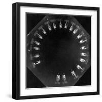 Marey Wheel Photographs, 1884-Science Source-Framed Giclee Print