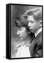 Margaret and her son Stuart, c.1919-null-Framed Stretched Canvas