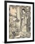 Margaret and the Robber, 1902-Patten Wilson-Framed Giclee Print