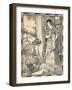 Margaret and the Robber, 1902-Patten Wilson-Framed Giclee Print